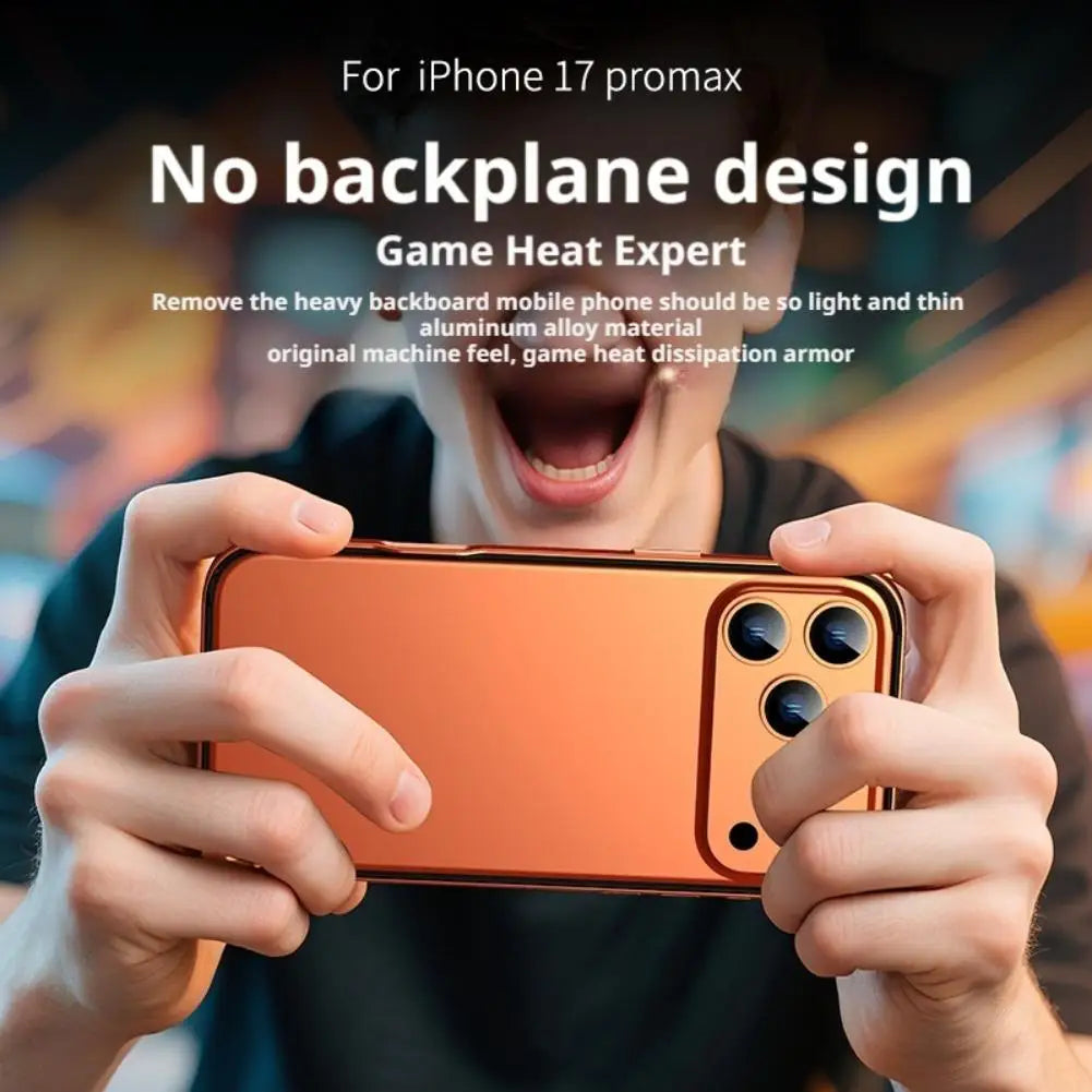 Metal Silicone iPhone 17 Pro Max Case