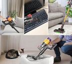 550W Cordless Vacuum Cleaner 45000Pa,Stick Vacuum with Touch Display,Removable Battery,Handheld Dust Cleaners For Home Clean