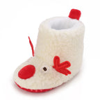 Winter Warm Baby Shoes Children's Shoes 0-1 Year Old Soft Soled Cotton Shoes Men's and Women's Baby Plush Shoes Snow Boots