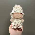Only clothes are suitable for LABUBU,LABUBU, baby clothes, 17 cm pendants, plush toys, fashion clothes, suits and skirts.