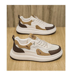 casual shoes fashion men's four season breathable comfortable outdoor thick sole anti slip wear-resistant versatile casual shoes