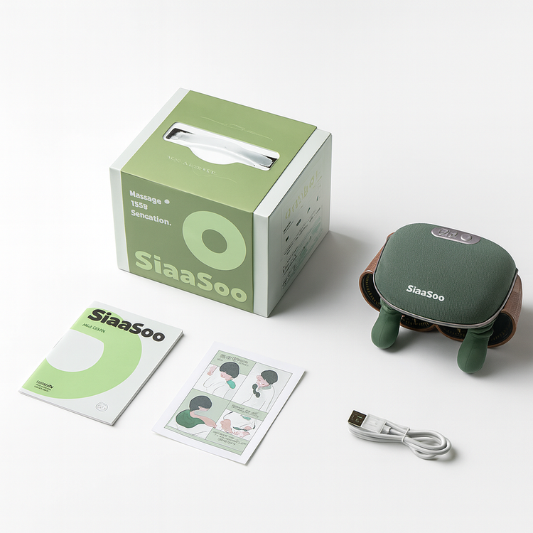 SiaSoo™ Neck & Traps Massager – Rechargeable, Multi-Mode Pain Relief